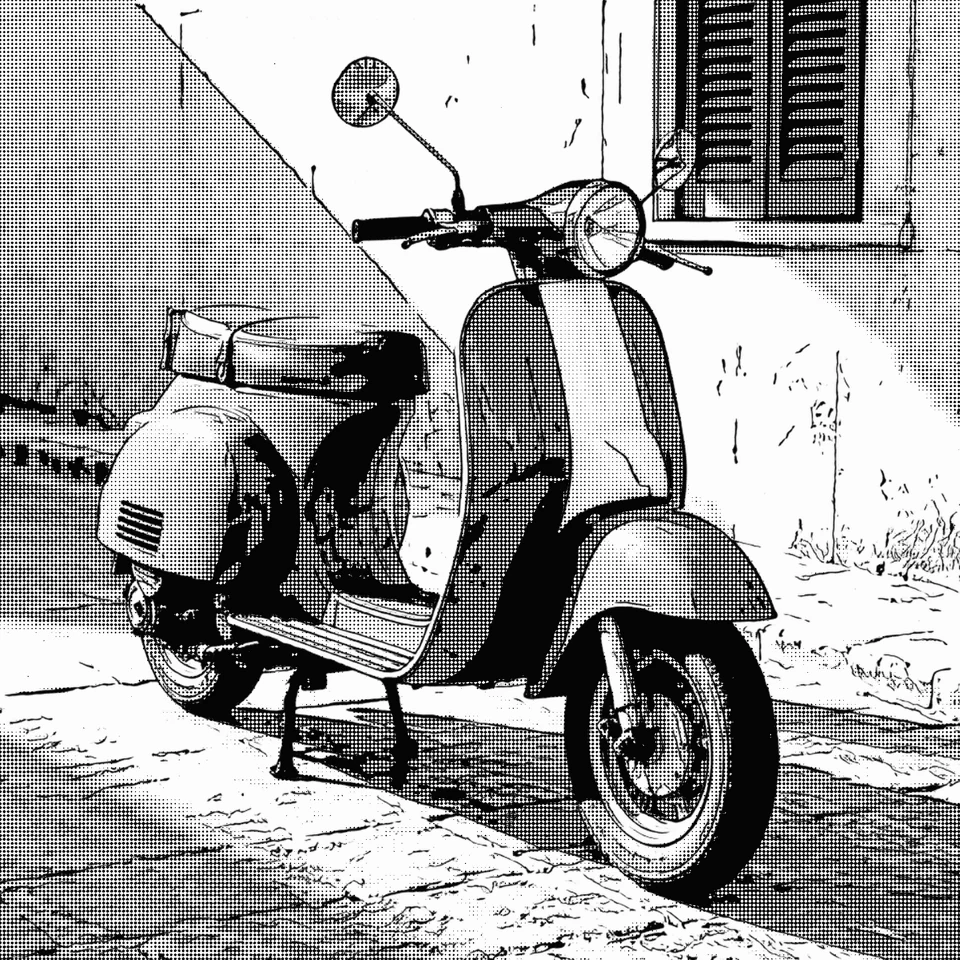 Manga Tone: Lines, dots & deep blacks
